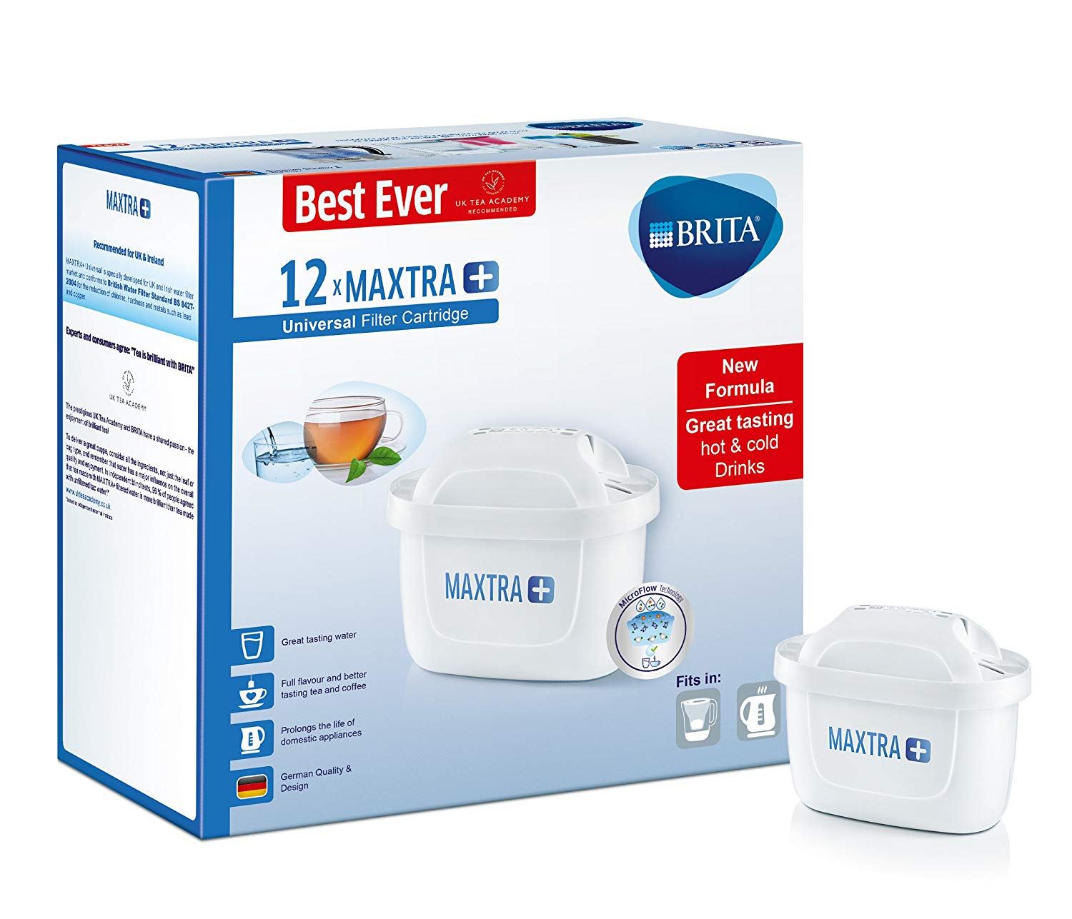 BRITA Maxtra+ Plus Universal Water Filter Replacement Cartridges Multi