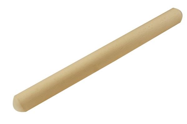 Apollo Wooden Rolling Pin 43cm Large Pastry Chapati Kitchen Cooking Baking  