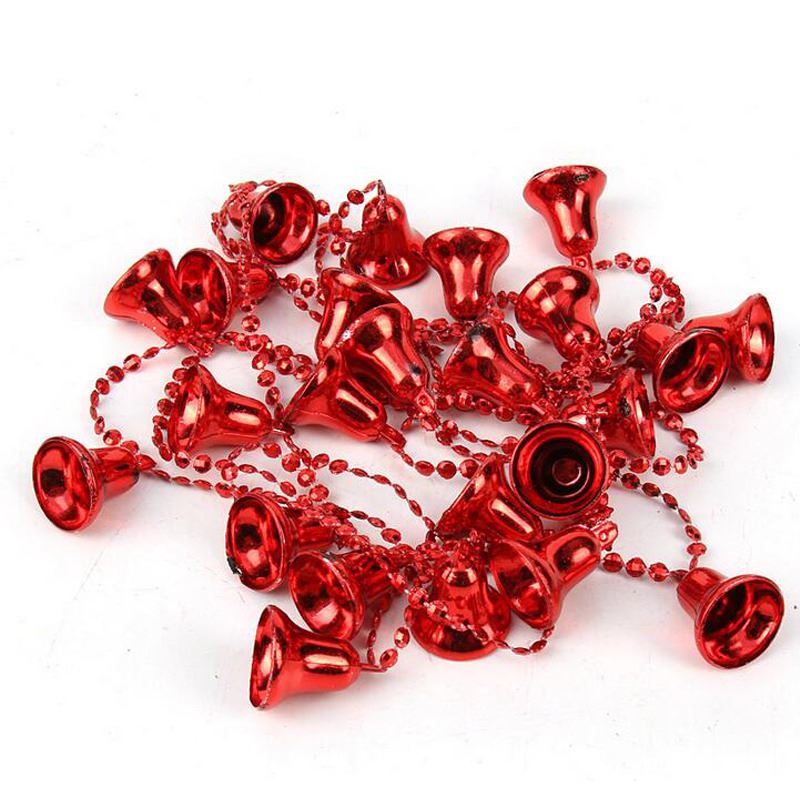 1.5m Bell Bead Garland Christmas Tree Tinsel String Chain Decoration