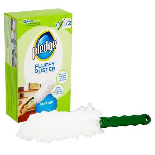 Pledge Fluffy Dusters Starter Kit & Refill Pack Dry Dusting Cleaning