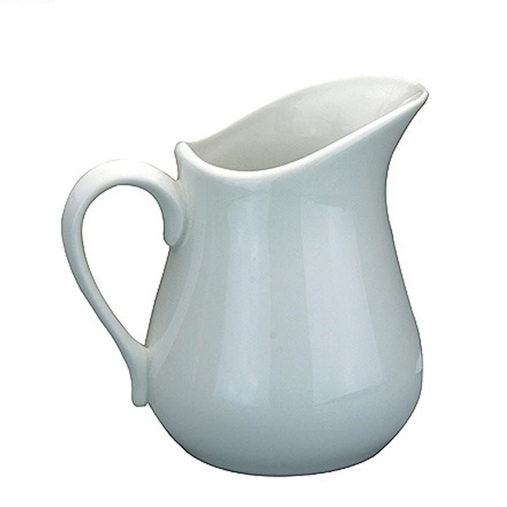 Milk Jug 0.5L White Milk Cream Sauce Serving Table Gravy Party Coffee