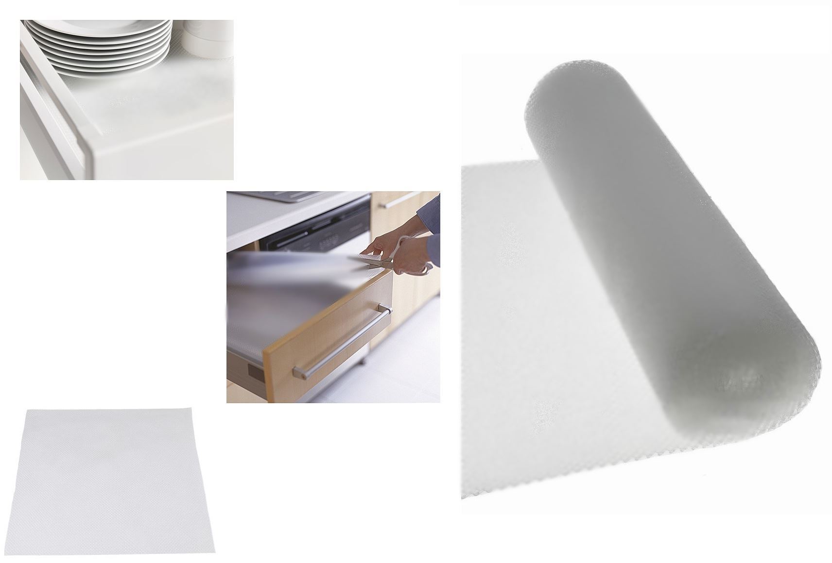 Drawer Liner Non Slip Kitchen Cupboard Cabinet Shelf Protecter Mat