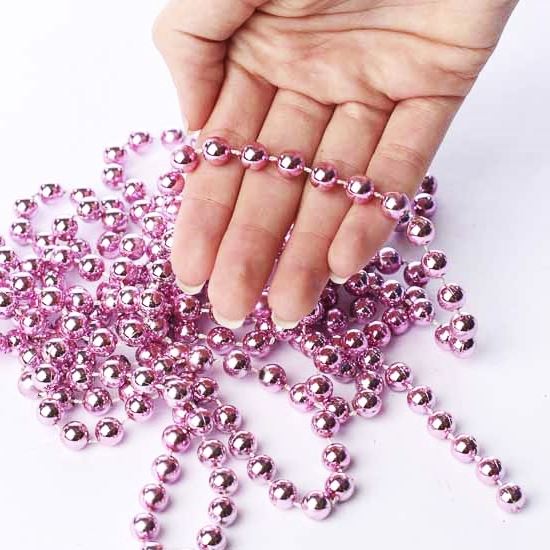 Weihnachten Perlenkette Girlande Baumschmuck Hochzeit Party Lametta Geschenk Basteln - Bild 6 von 6