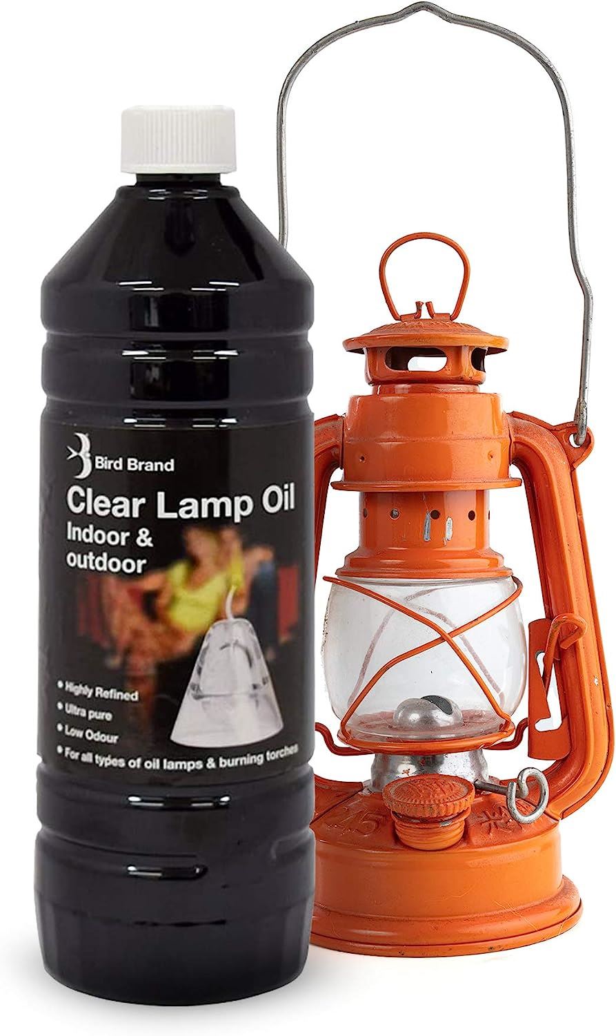 Bird Brand Clear Lamp Oil Indoor Outdoor Fuel Oil Lamps Burning Torches