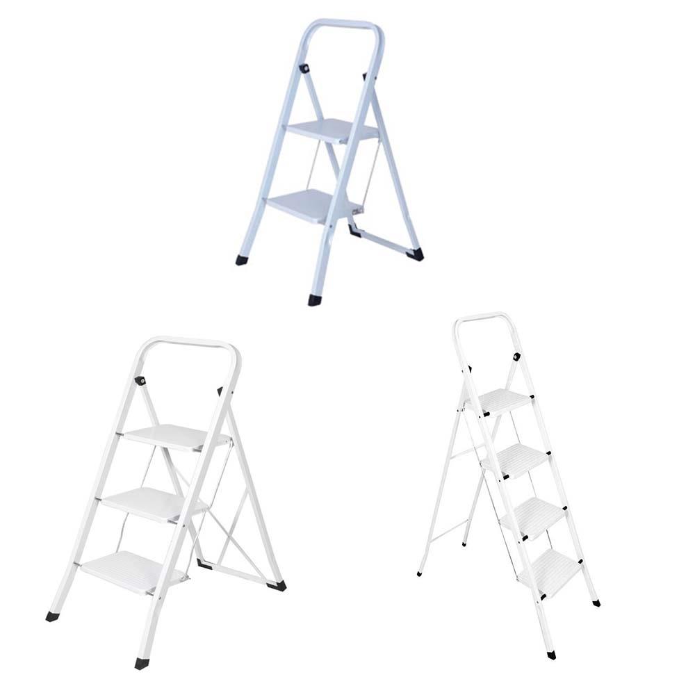 white step ladders