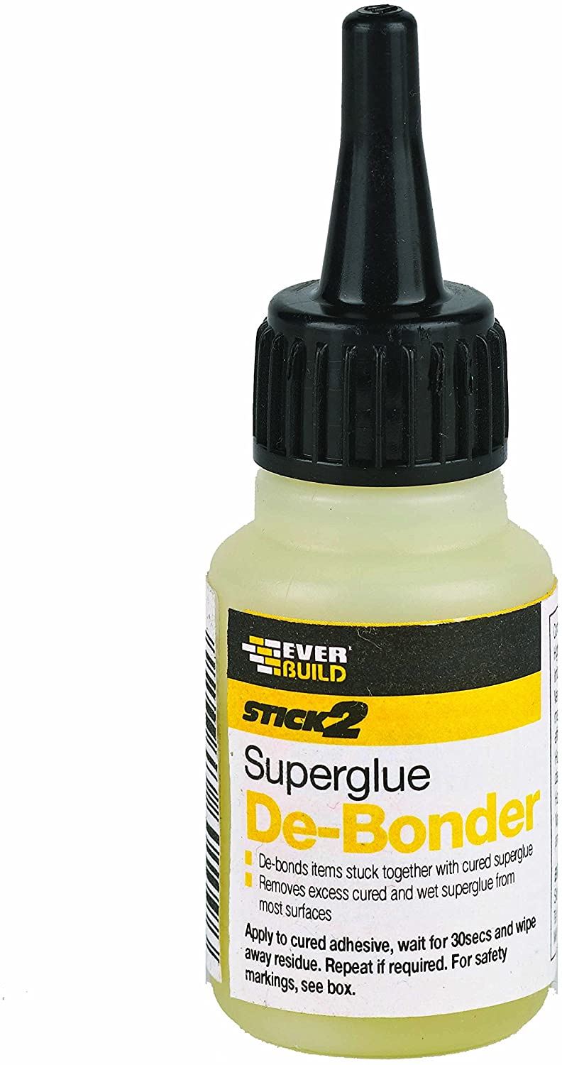 Everbuild Super Glue DeBonder Remover SuperGlue Cleaner 20ml Bottles - Bild 2 von 8