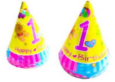 1st Birthday Party Set Table Ware Decoration Boy Girl Kid Child Loot Gift Bag - Bild 4 von 9