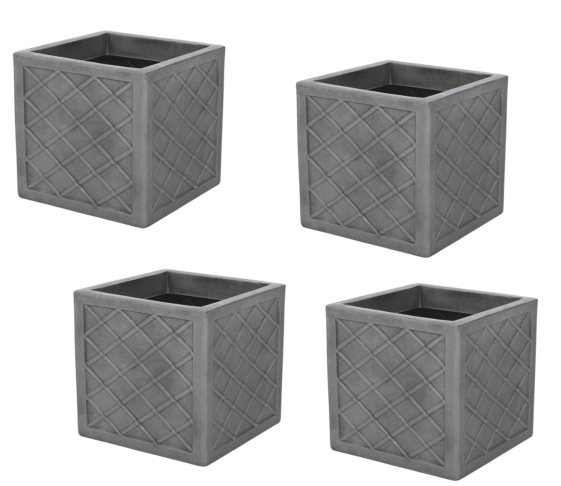 lazio square planter