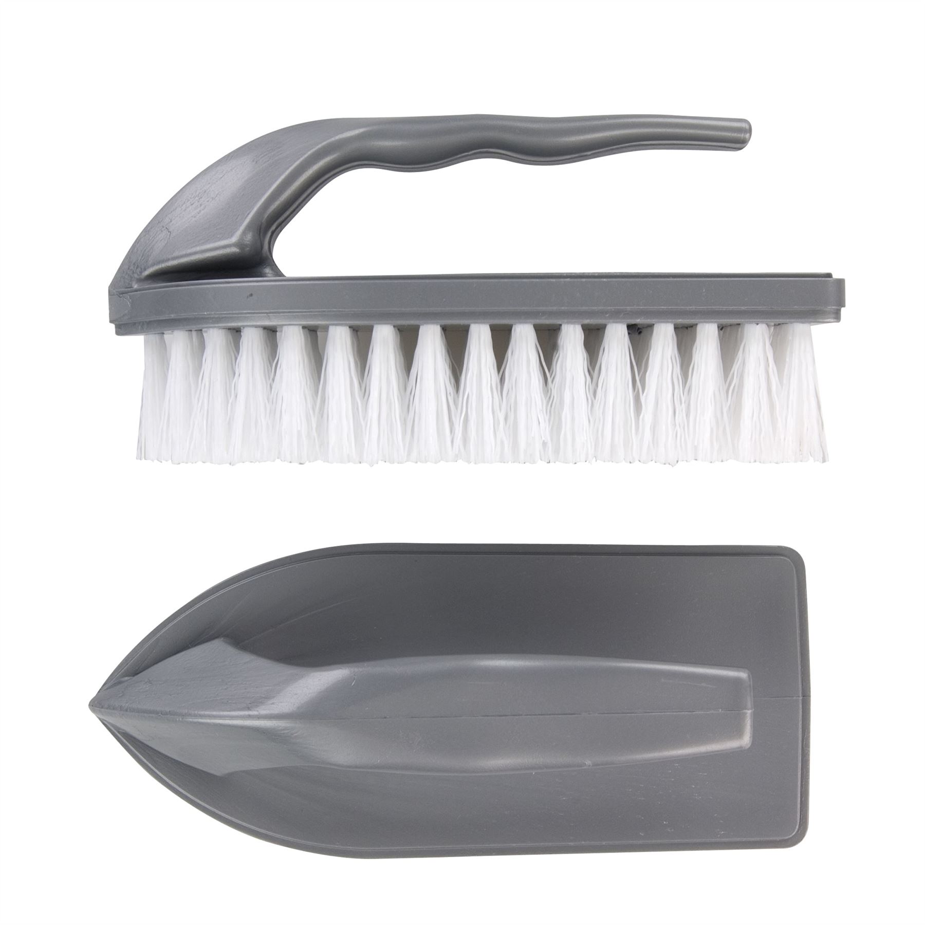 HARD TOUGH MULTI PURPOSE SCRUBBING BRUSH IRON SHAPED KITCHEN CLEANING