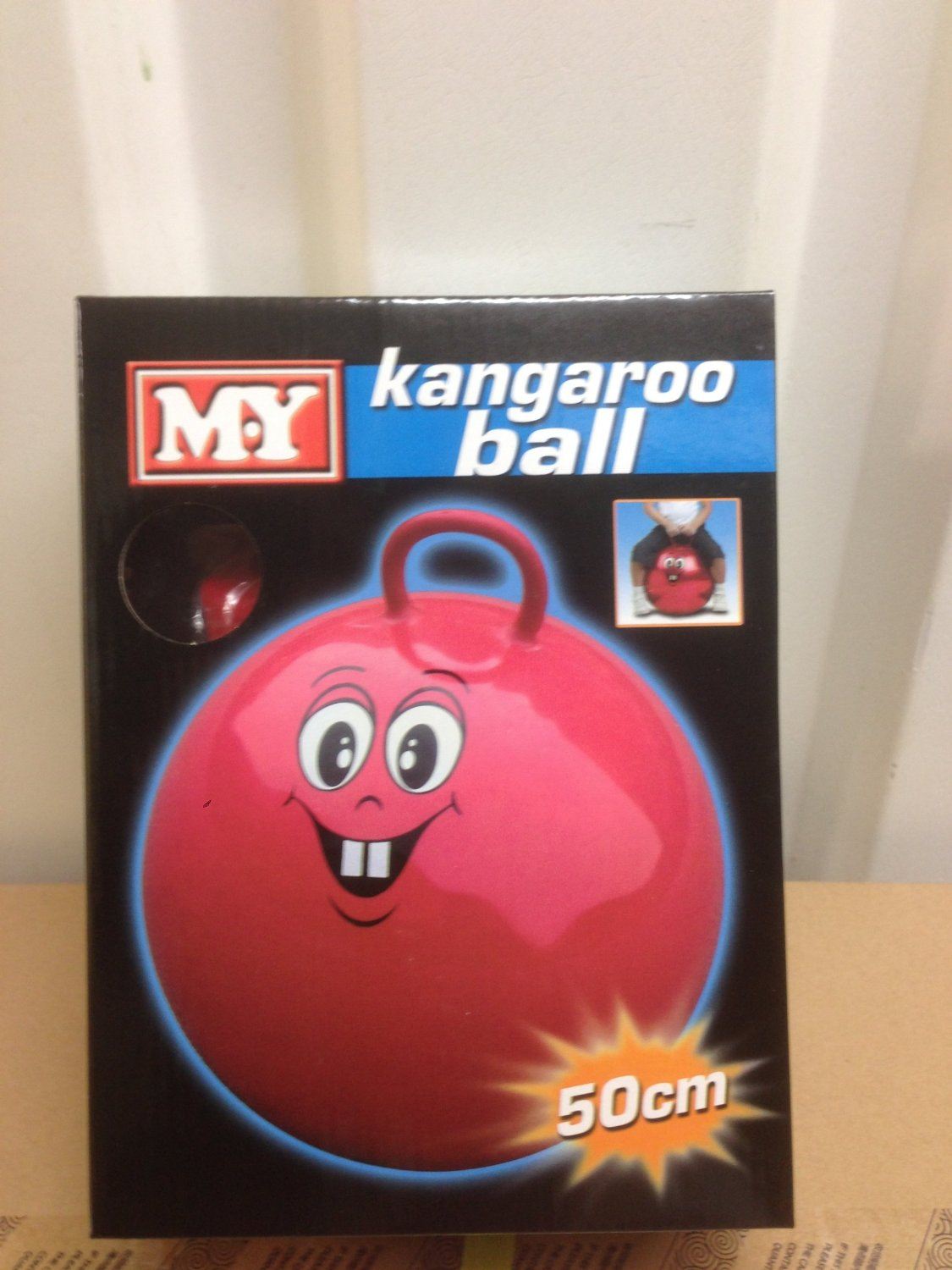 50cm Kangaroo Space Hopper Ball Jump Bounce Outdoor Fun Play Toy Adult Kid Game eBay