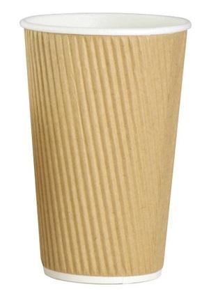 Disposable Coffee Cups 8oz 12oz 16oz Paper Cups Kraft Cups Hot Drinks Reusable - Bild 18 von 18
