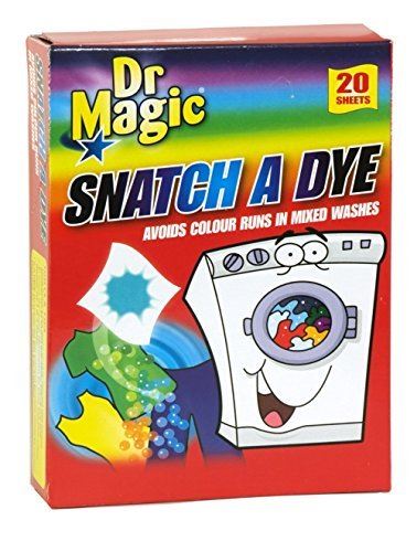 Dr Magic Snatch A Dye Avoids Colour Runs 20 Sheets