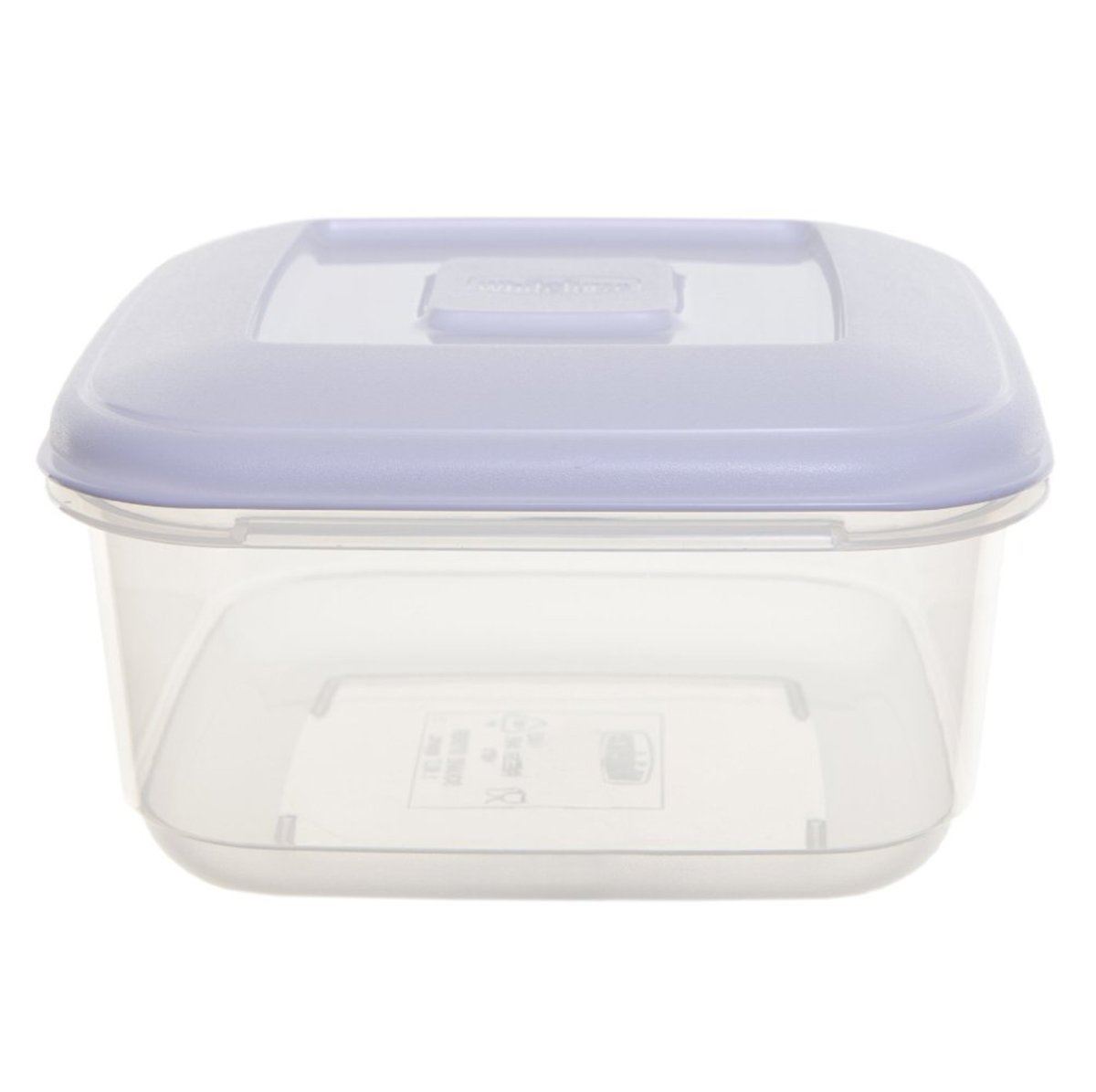 2 x Whitefurze Plastic Microwave Freezer Safe Food Container With Lid 1