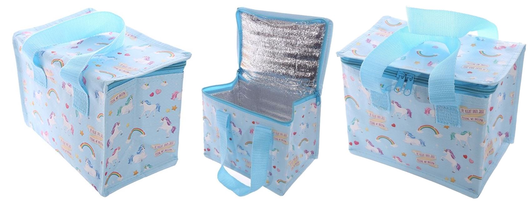 Cool Bag Lunch Box Insulated Tote Thermal School Office Picnic Travel Food Drink - Picture 10 of 10