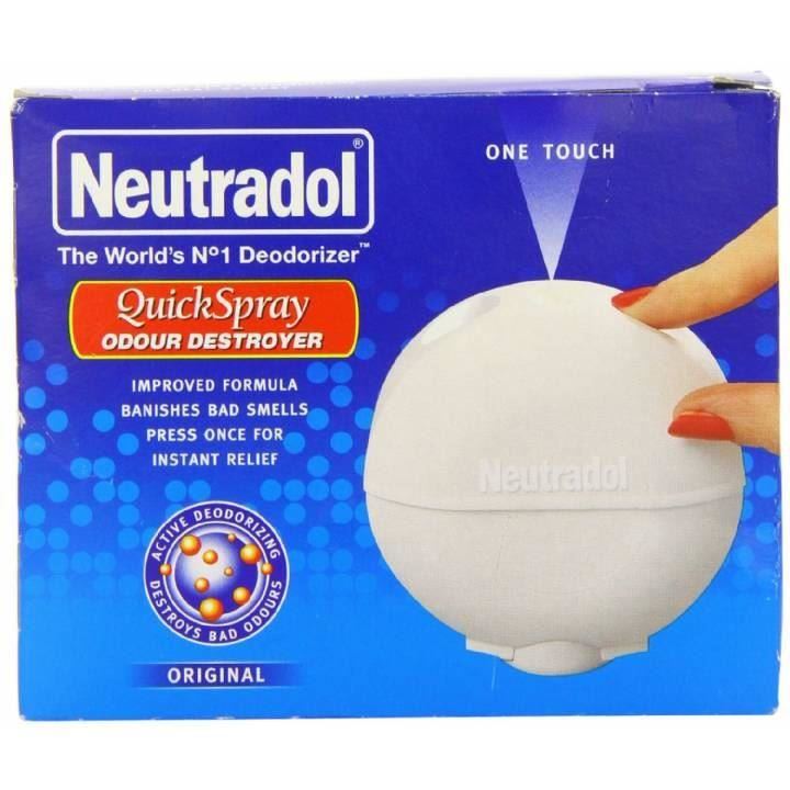 12 Neutradol Quick Spray Air Freshener Odour Destroyer Original Home