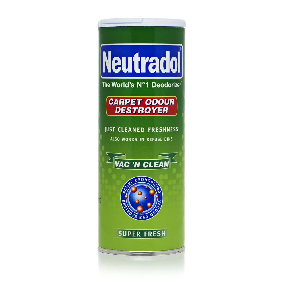 Neutradol Super Fresh Carpet Deodorizer Powder Vac Clean Destroyer