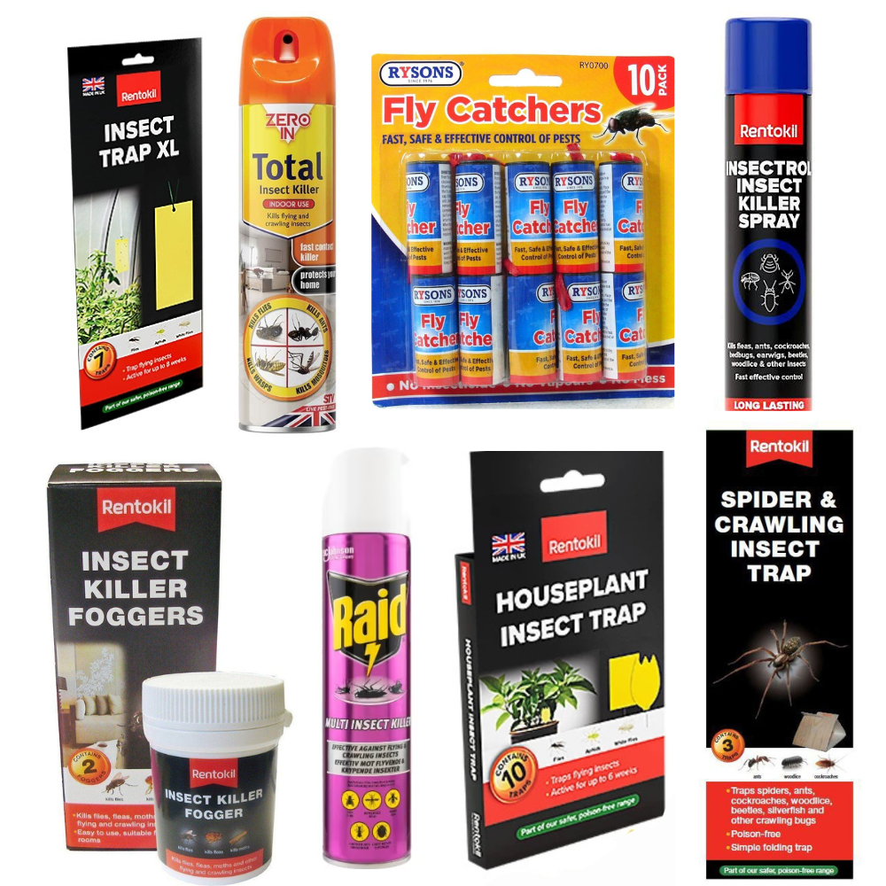 Fly Trap Spider Trap Insect Spray Fogger Houseplant Pest Control Home Range