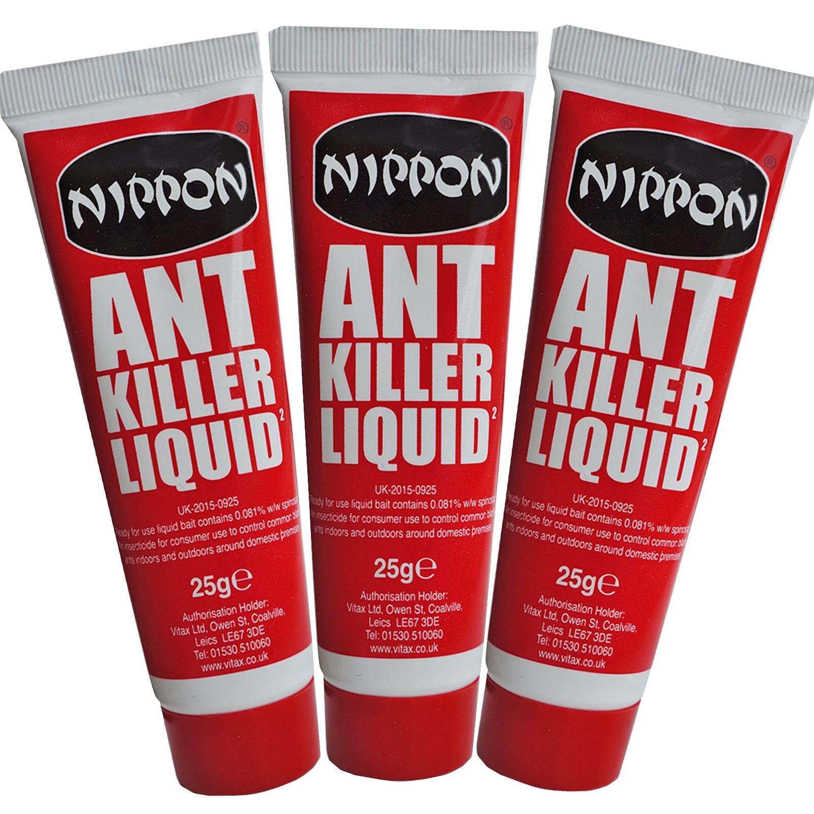 Nippon Ant Killer Liquid 25g Controls Ants Around The Home Destroys