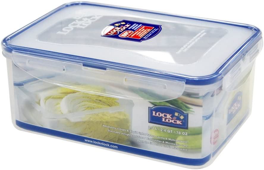 Lock & Lock Lebensmittel Aufbewahrung Behälter Kunststoff Glas Kuchen Brotdose Müsli Luftdicht - Bild 20 von 33