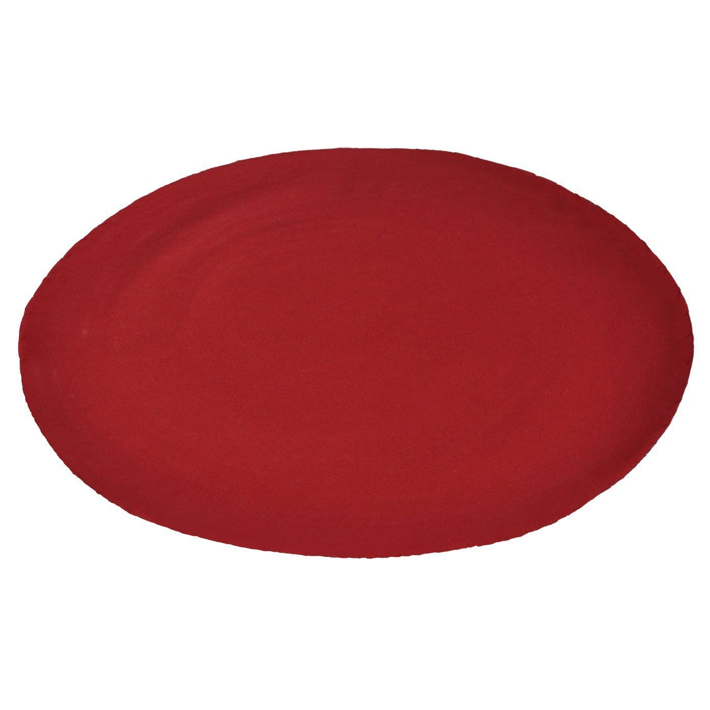 Red Beaded Placemat Party Table Ware Xmas Wedding Decor Dinner Round