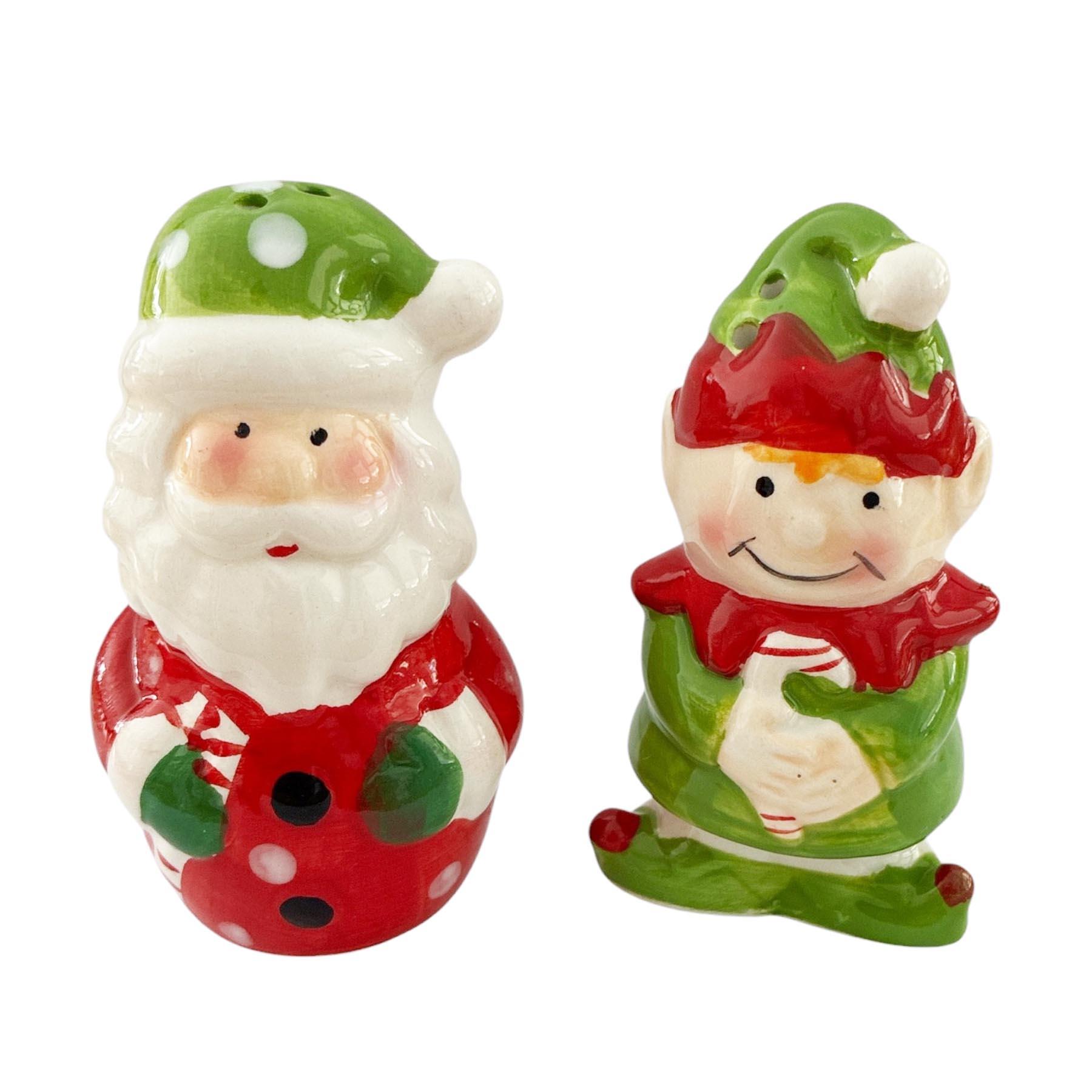 Christmas Salt and Pepper Set Novelty Cruet Set - Choose Set