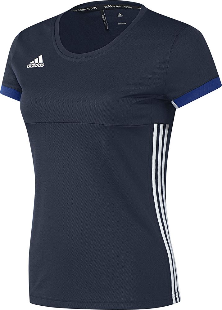 Adidas T16 Team Tee Womens Blue Adidas T16 Team Tee Womens Blue