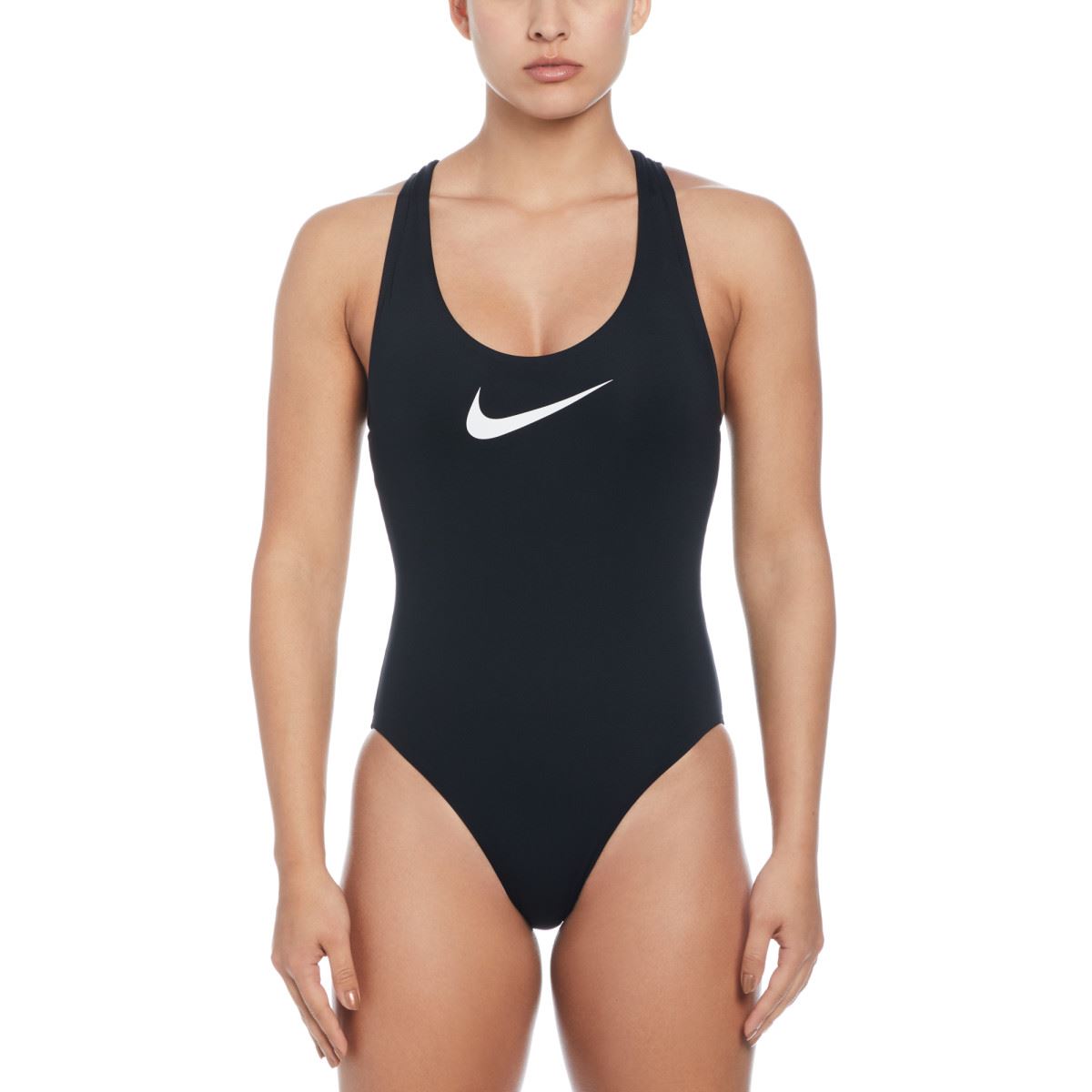 新品タグ付AMERI DIMENSIONAL RIBBON SWIM WEAR Nike Swim Womens Logo Tape Crossback One Piece Swimsuit - Black | eBay