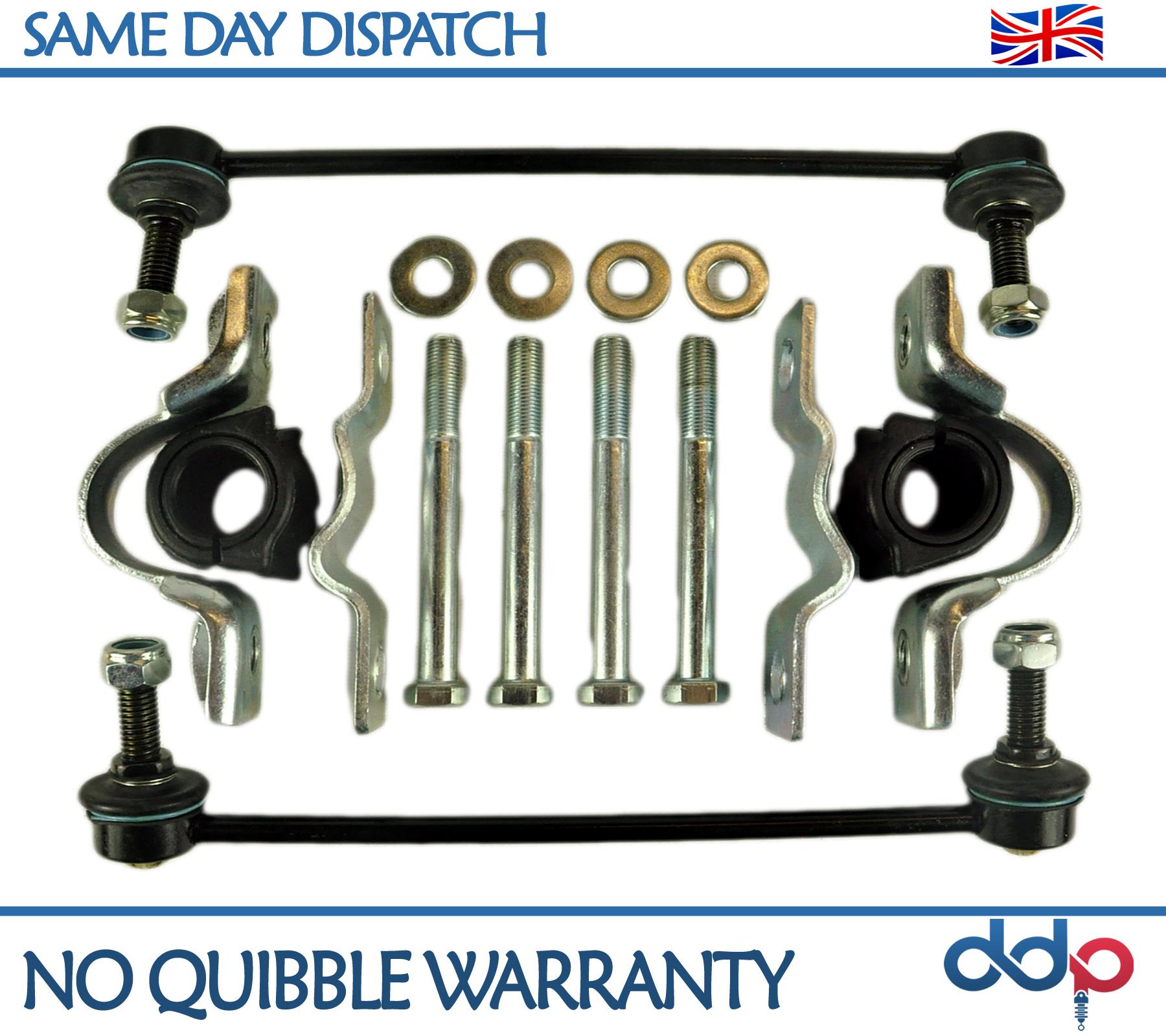 Front Anti Roll Bar Bush Repair Kit & Drop Links For Citroen Dispatch