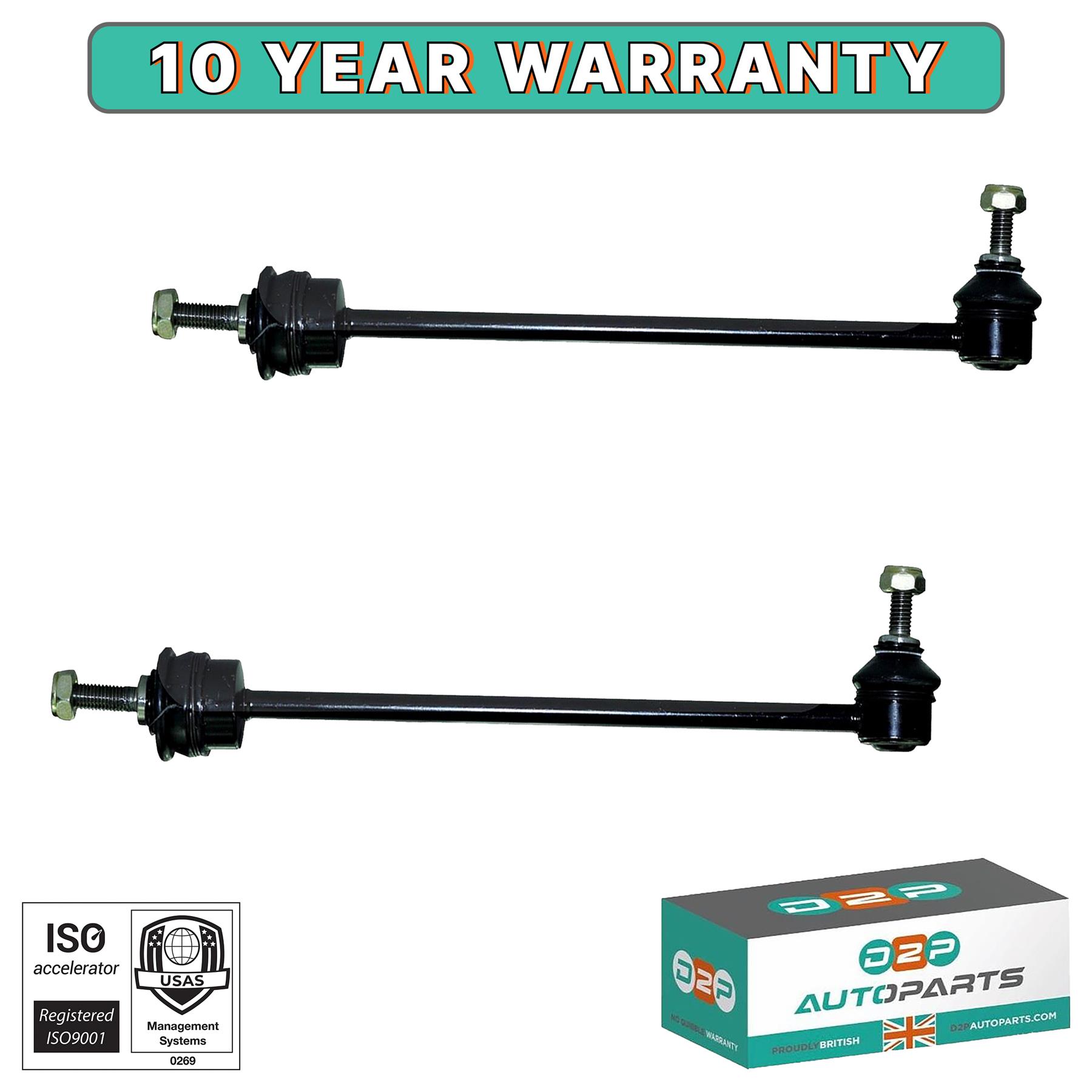 2 X FOR ROVER 75 MG ZT 1999-2005 FRONT PAIR STABILISER ANTI ROLL