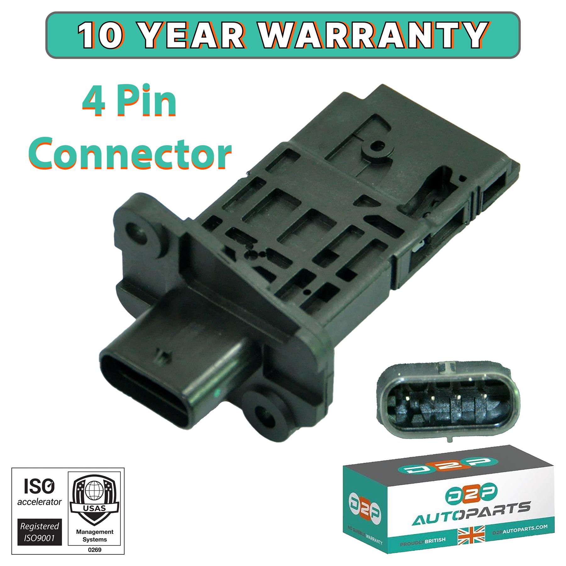 Luftmassenstrommesser Sensor 5WK98505 1362857010702 Passend Für BMW 4-polig