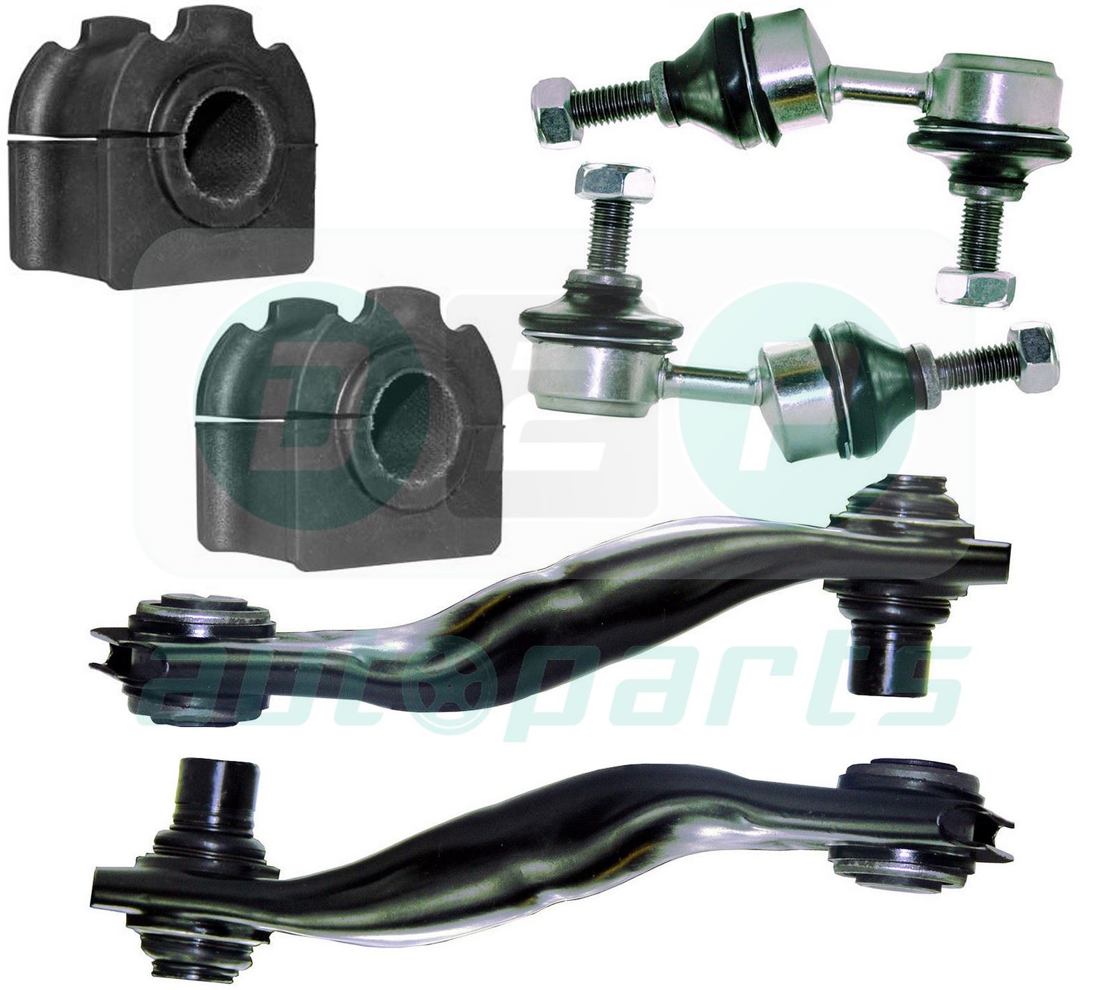 For Jaguar XType Rear Suspension Lower Control Arms, Anti Roll Bar Bushes,Links eBay