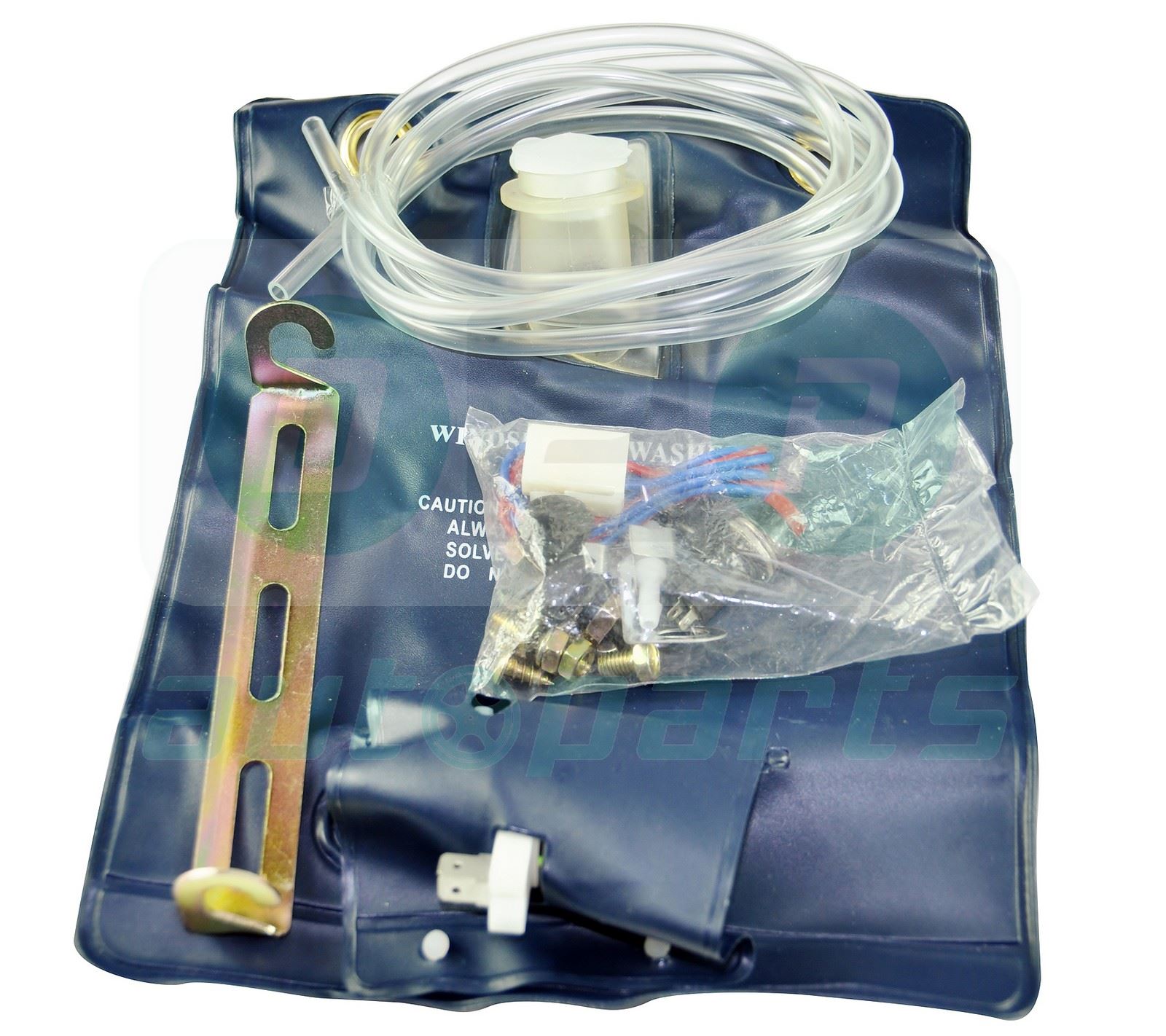 UNIVERSAL 12 Volt WINDSCREEN WASHER (BAG) KIT