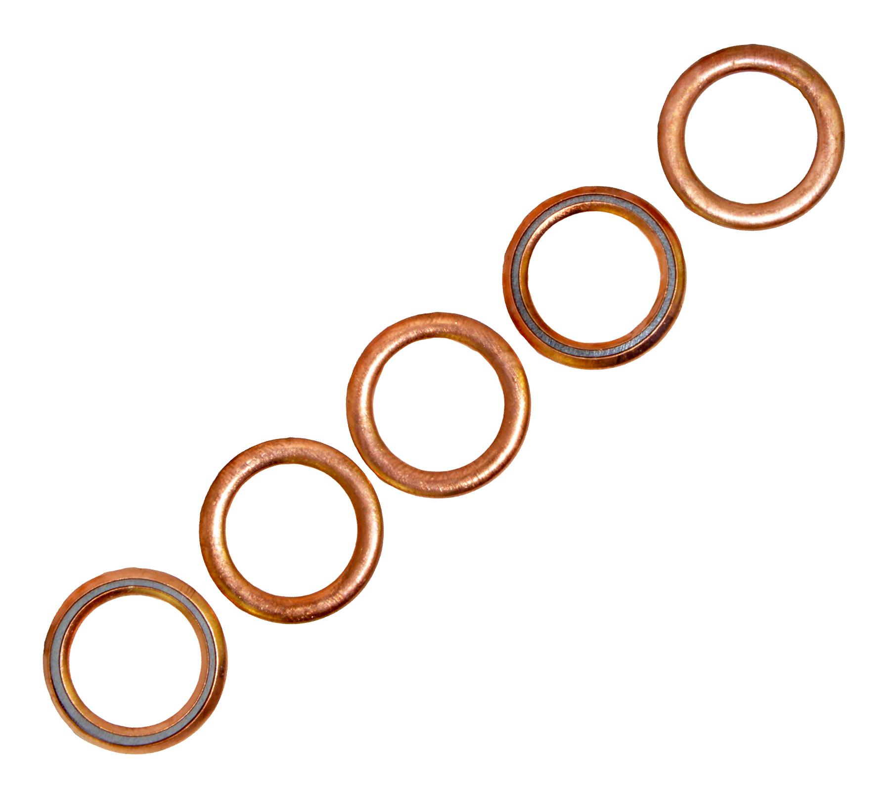 25 x Citroen Peugeot 16 mm Oil Sump Plug Rondelles