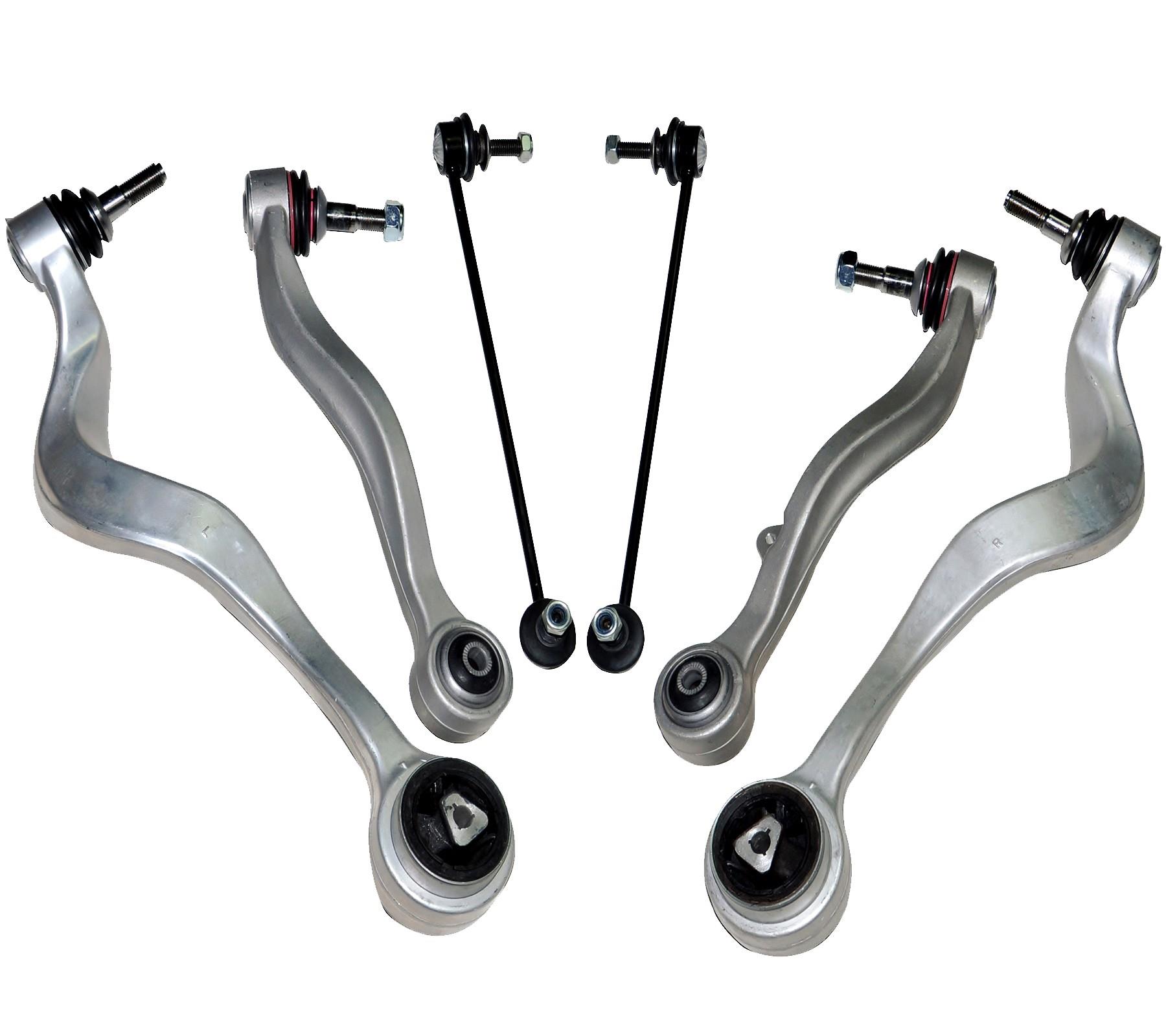 For BMW E60 E61 530 530D Front Lower Suspension Control Arms & Drop