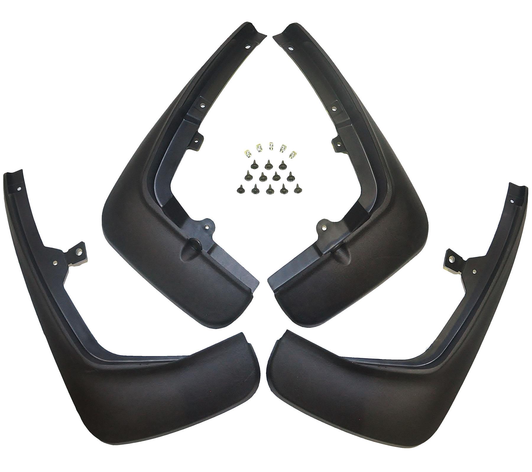 Front & Rear Mud Flap Set MudFlaps For Land Rover Range Rover Sport