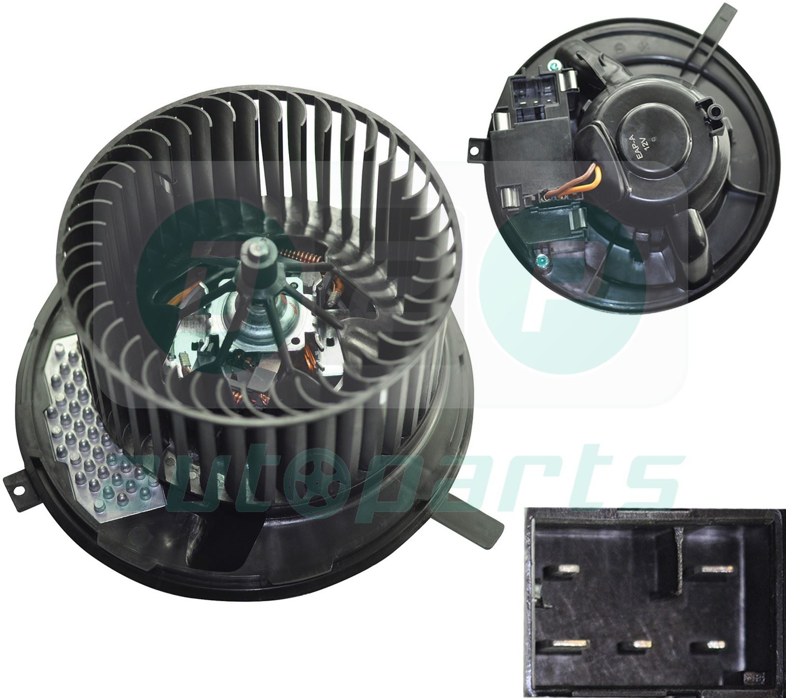 HEATER BLOWER MOTOR FAN FOR AUDI A3 (8P) Q3 TT & SKODA OCTAVIA II SUPERB II YETI eBay