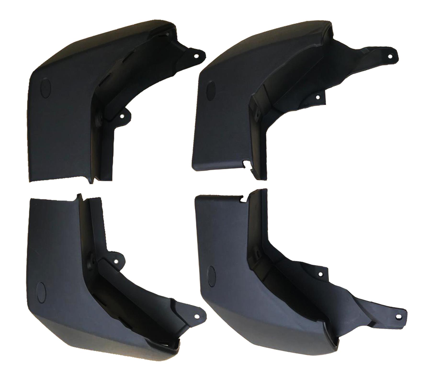 Front & Rear Mudflap Set Mud Flaps Kit For Land Rover Discovery Mk4