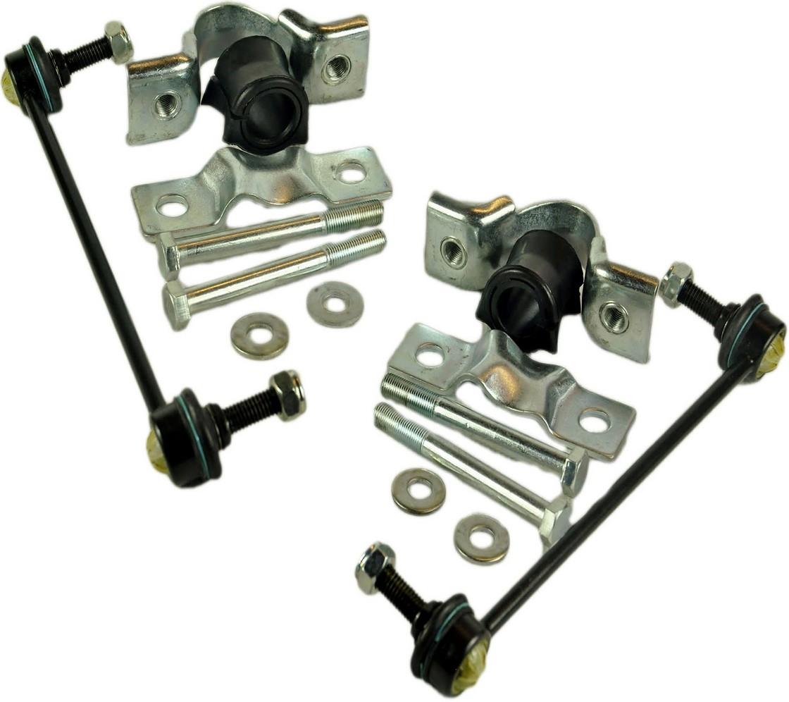 Front Anti Roll Bar Bush Repair Kit & Drop Links For Citroen Dispatch