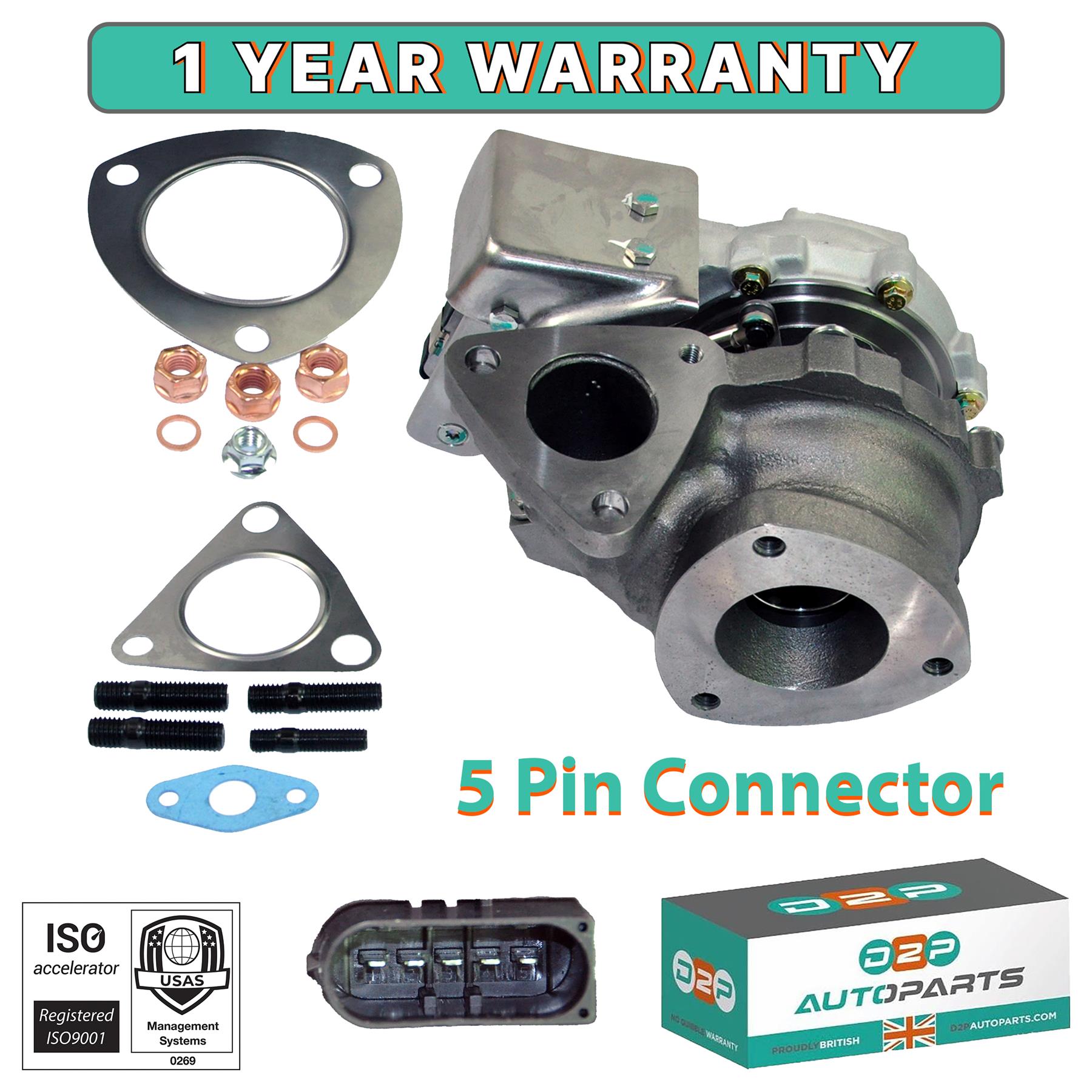 TURBOCHARGER FOR FORD RANGER (TKE) 2.2 TDCI 2011>>, TOURNEO V362