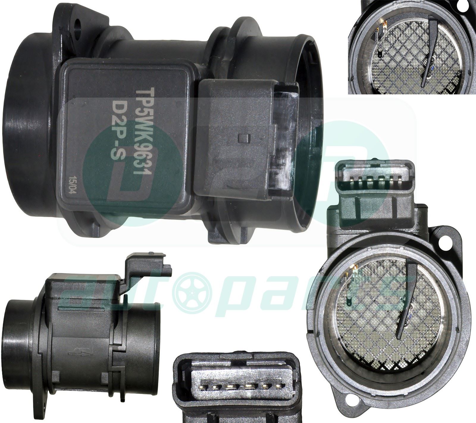 Mass Air Flow Meter Sensor For Peugeot 307 1.4 HDi 9642212180, 1920EK