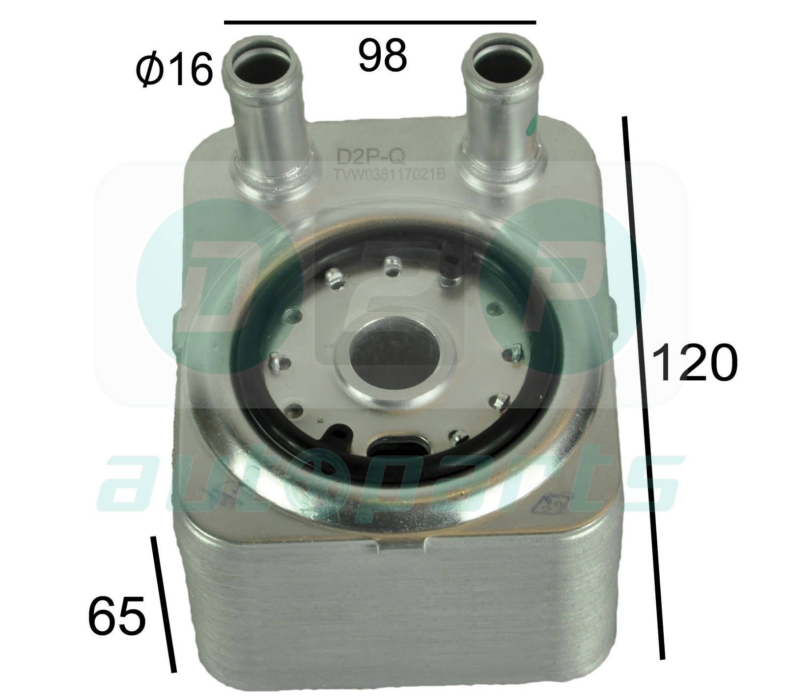 For Audi Q7 2006 2015 3 6 Fsi Engine Oil Cooler