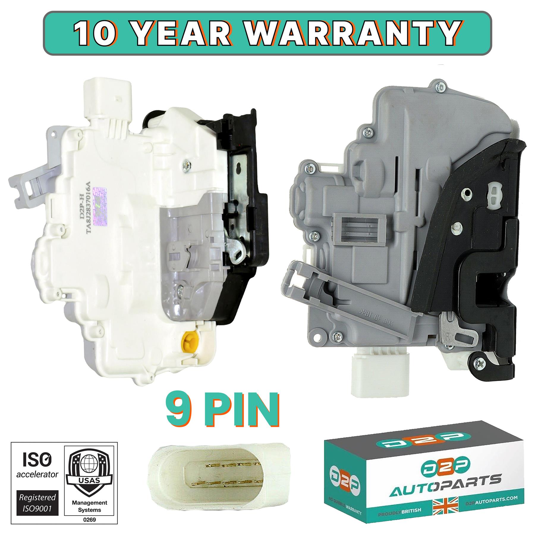 MECCANISMO SERRATURA PORTA for Audi A4 B8 8K2 A5 TT Q3 Q5 Q7 Posteriore