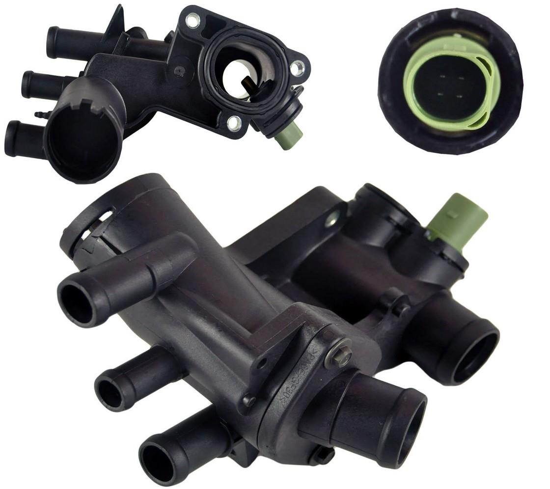 Thermostat Housing + Sensor For VW Bora Golf Mk4 1.4 1.6 16V 032121111BA eBay