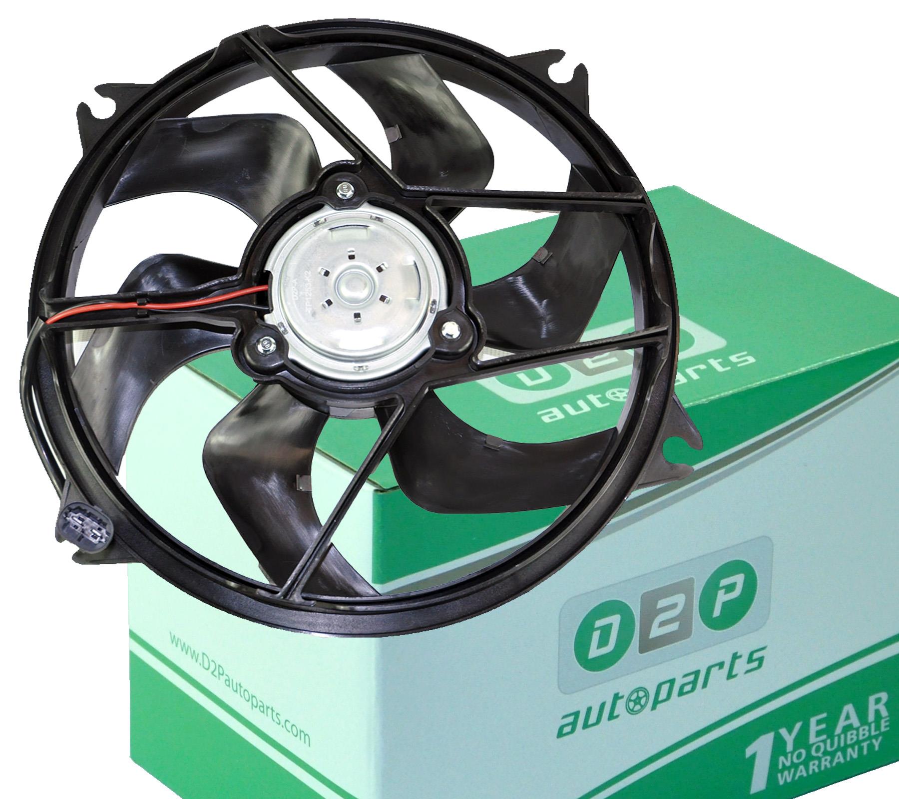 RADIATOR COOLING FAN MOTOR FOR PEUGEOT 307 308 3008 5008 PARTNER RCZ 1.