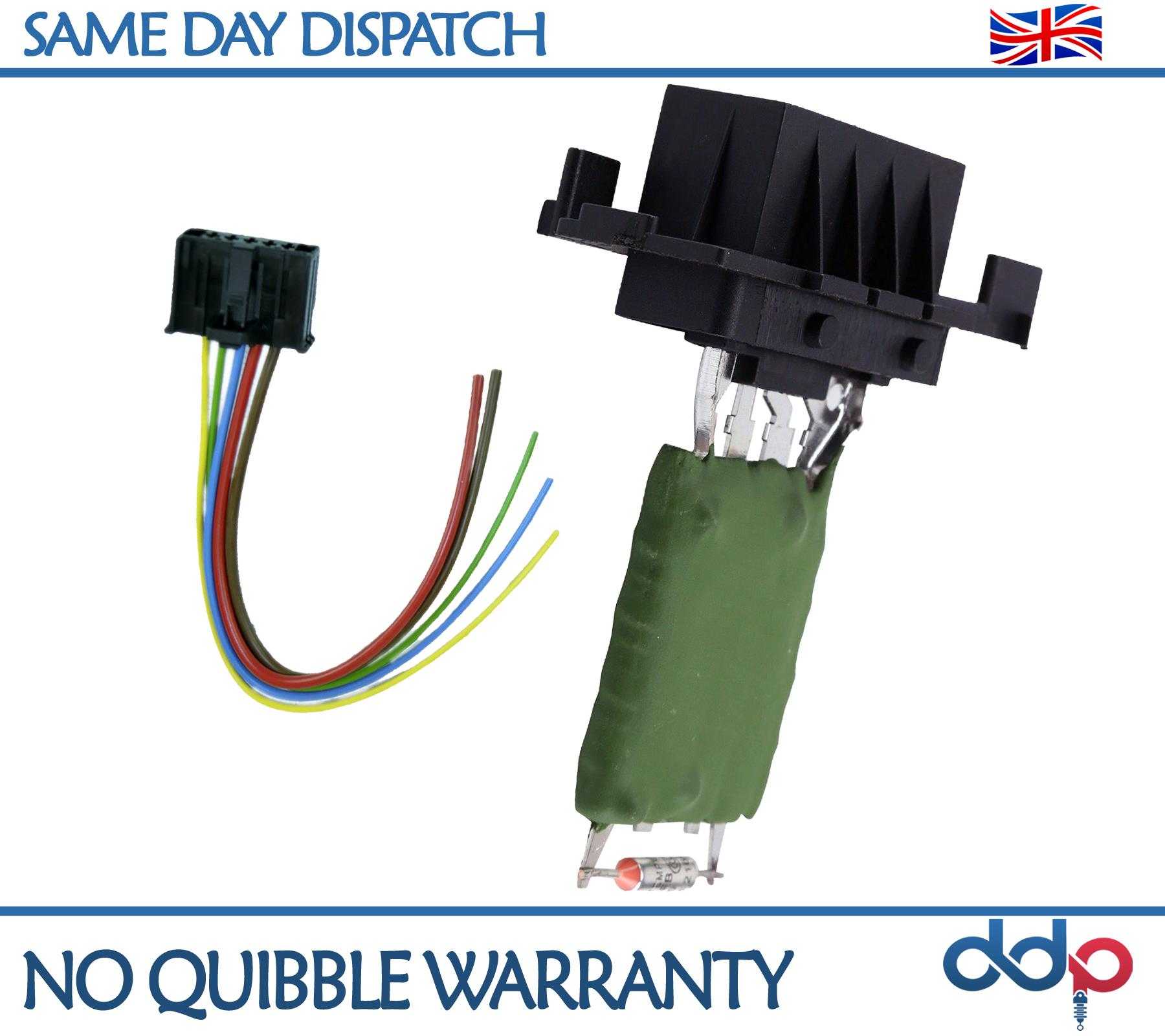 For Peugeot Boxer, Citroen Relay Heater Blower Fan Motor Resistor
