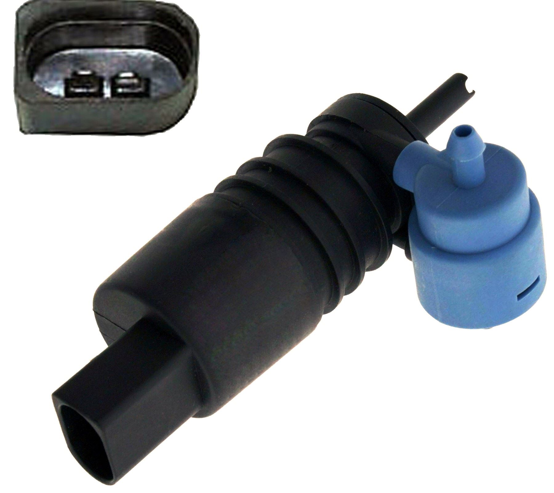 Windscreen Washer Pump Twin Outlet For Seat Altea Arosa Ibiza Leon Toledo
