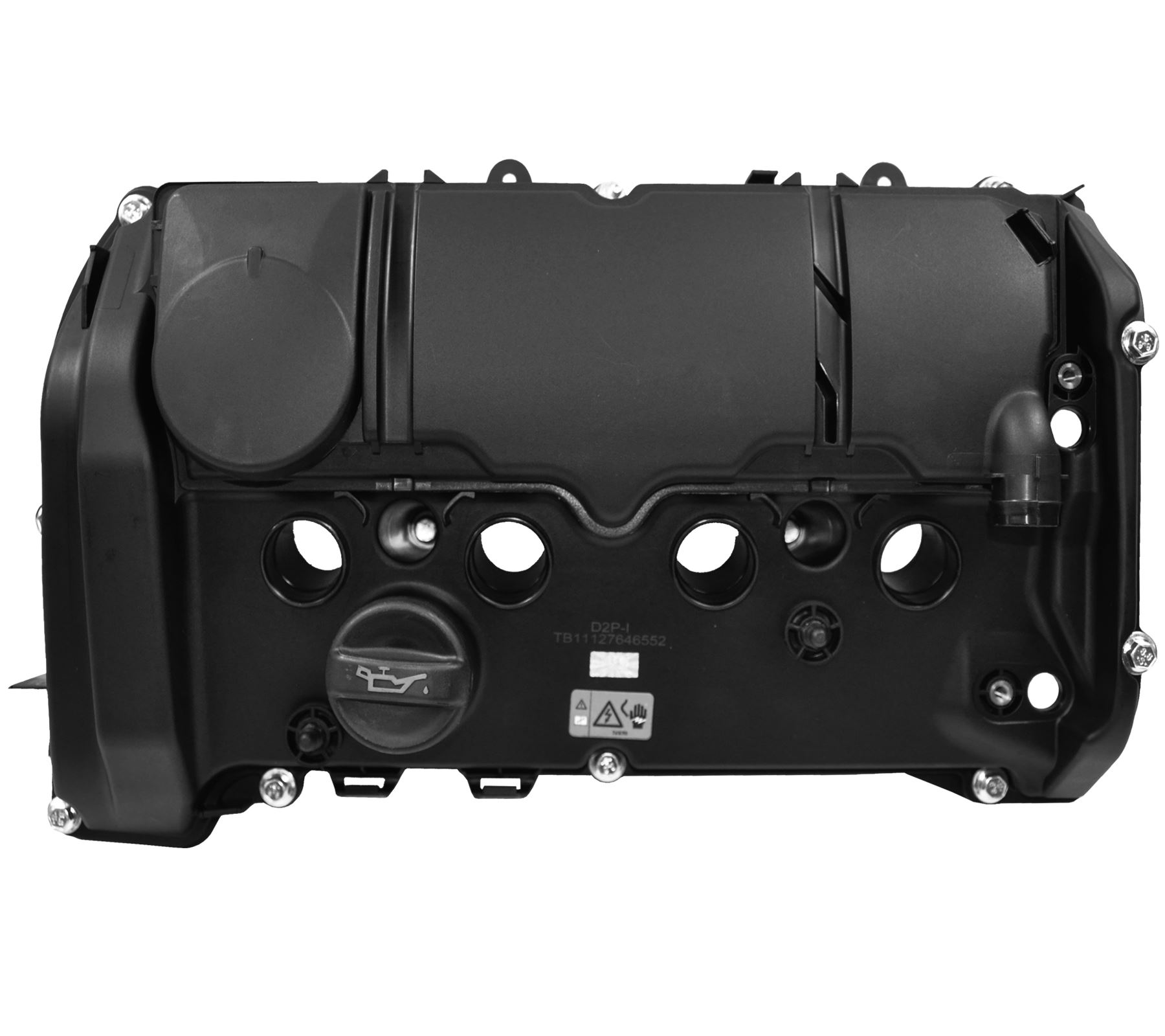 D2P Cylinder Valve Cover Compatible With 06-13 Mini R56 Cooper S, 07-15 R57 Cooper S, 10-15 R58 John Cooper Works, 01-06 R50 R53 John Cooper Works | 11127646555