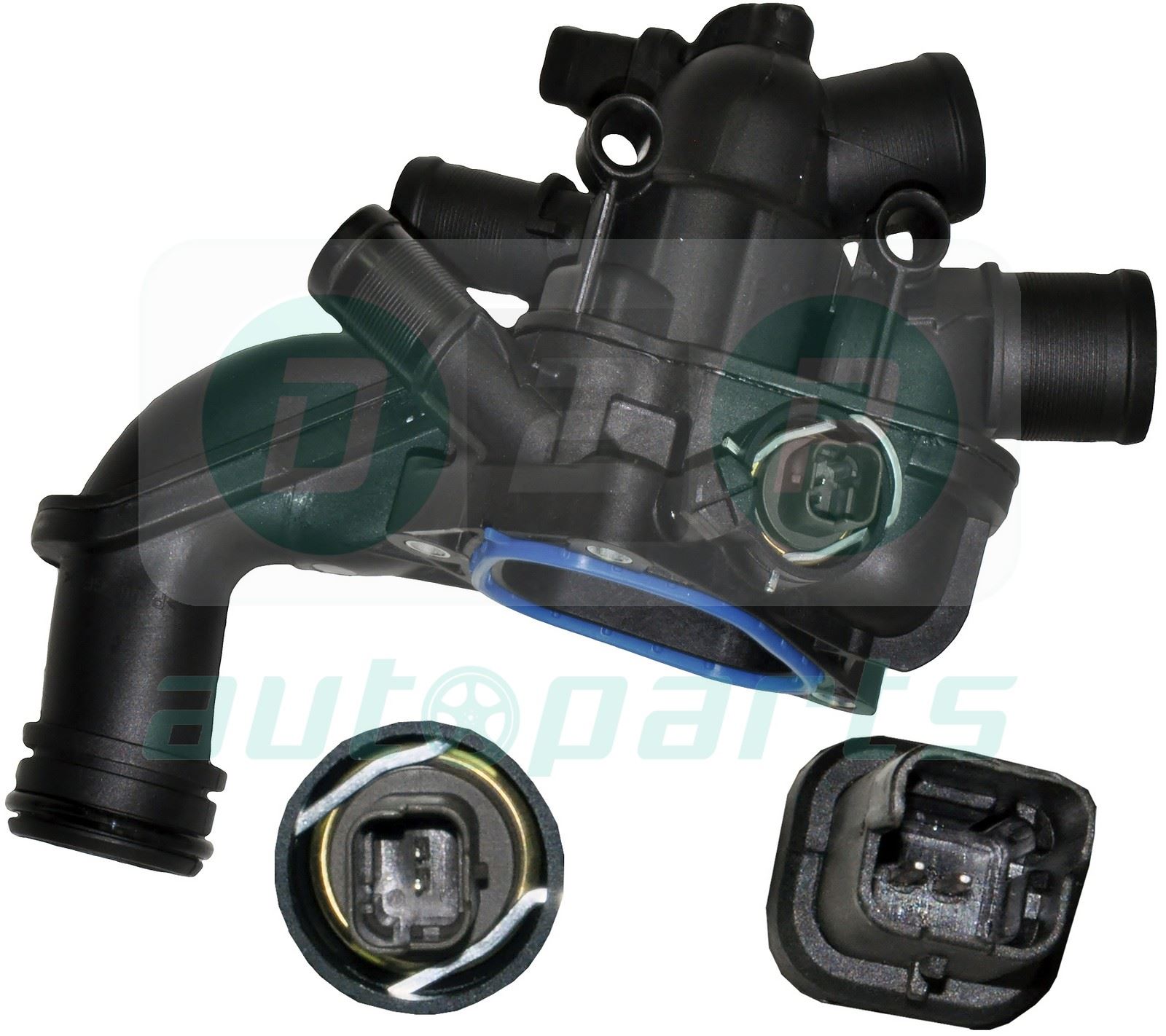 FOR PEUGEOT RCZ 1.6 16V Coolant Thermostat Housing with Sensor 1336Z6 £