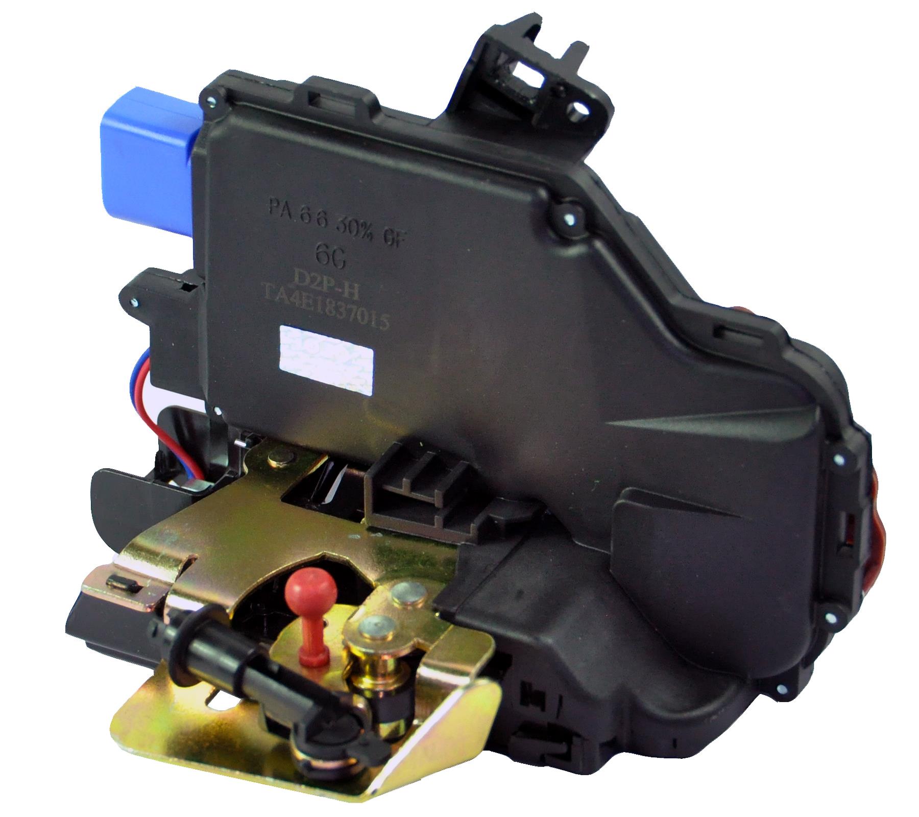 AUDI A3 8P1 A8 4E Cerradura puerta frontal izquierda del lado del pasajero mecanismo de 9 Pines 4E1837015