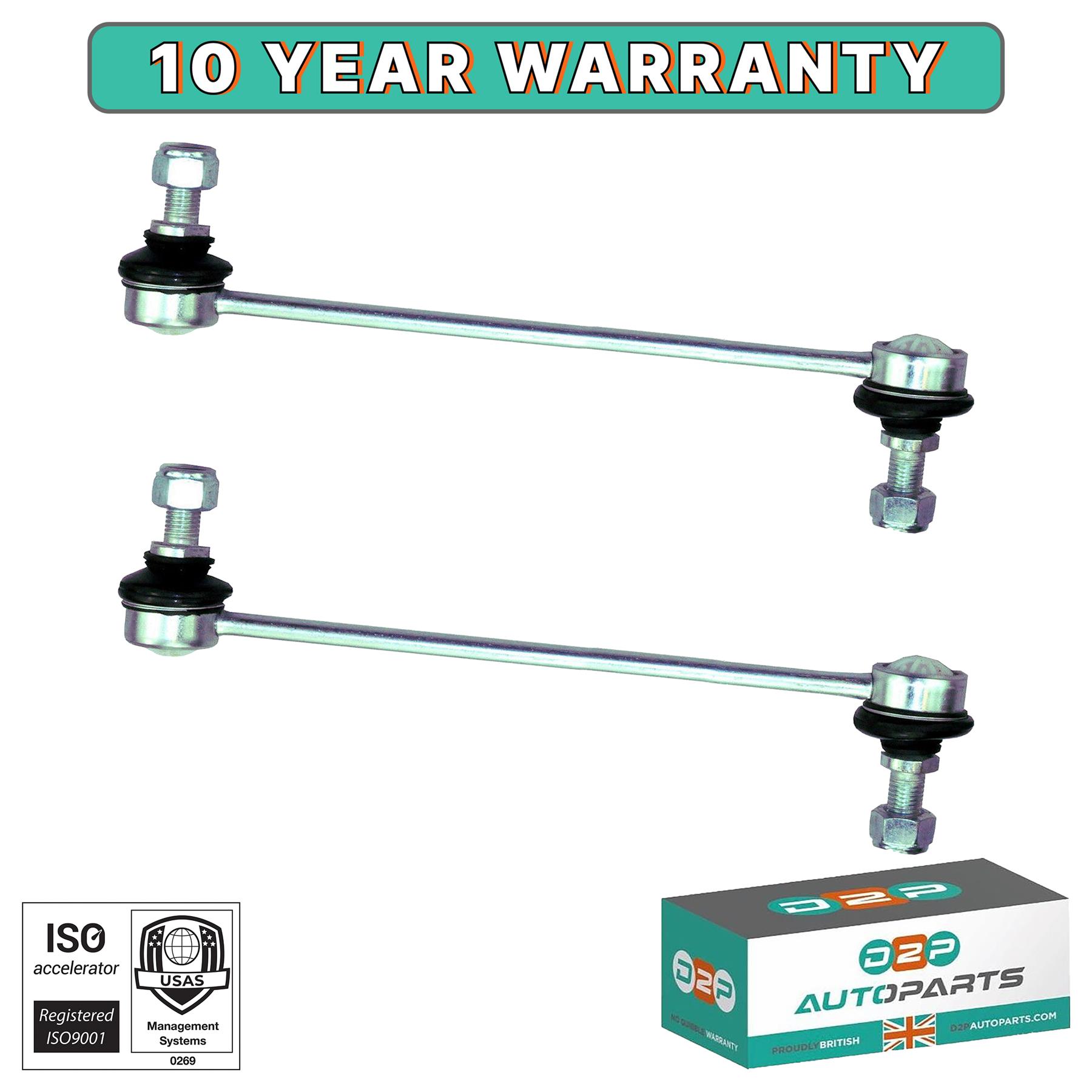 Vauxhall Corsa C 2000-2007 Front Anti Roll Bar Drop Links Stabiliser Pair Kit X2